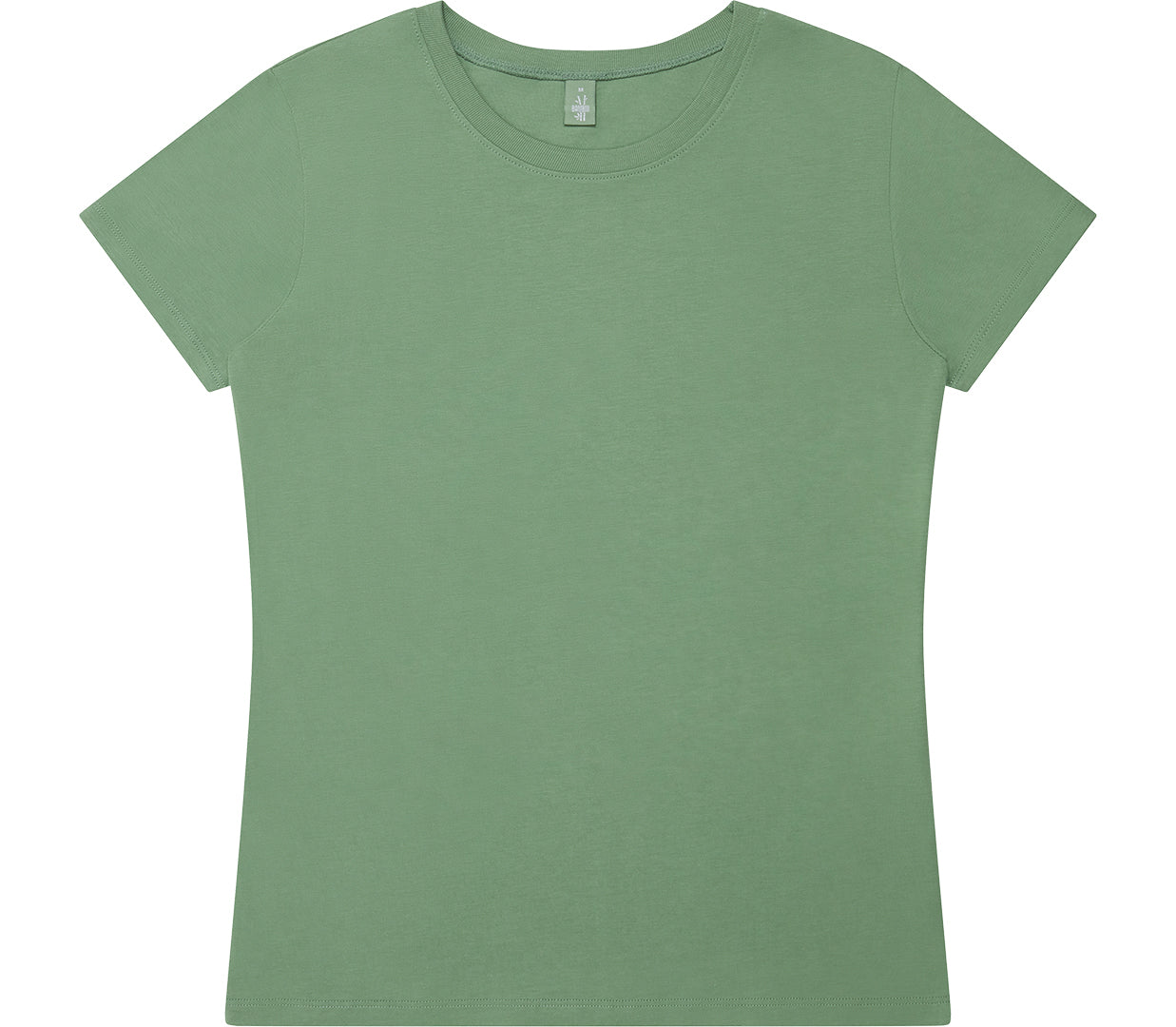 Women's Fit Bamboo Jersey T-shirt - Bamboo Green - S