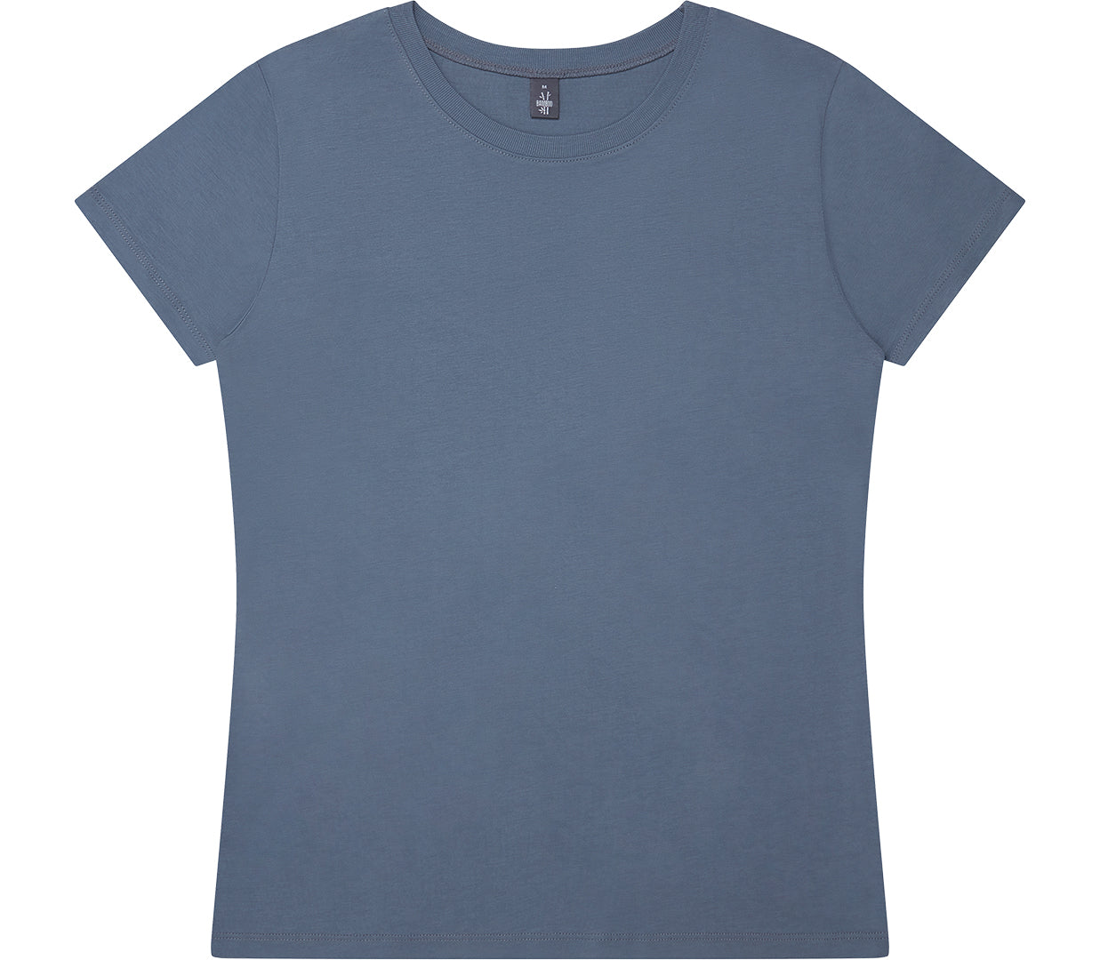 Women's Fit Bamboo Jersey T-shirt - Charcoal Grey - L