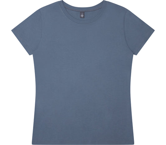 Women's Fit Bamboo Jersey T-shirt - Charcoal Grey - L