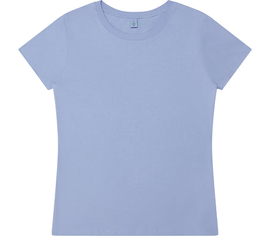 Women's Fit Bamboo Jersey T-shirt - Pastel Purple - L