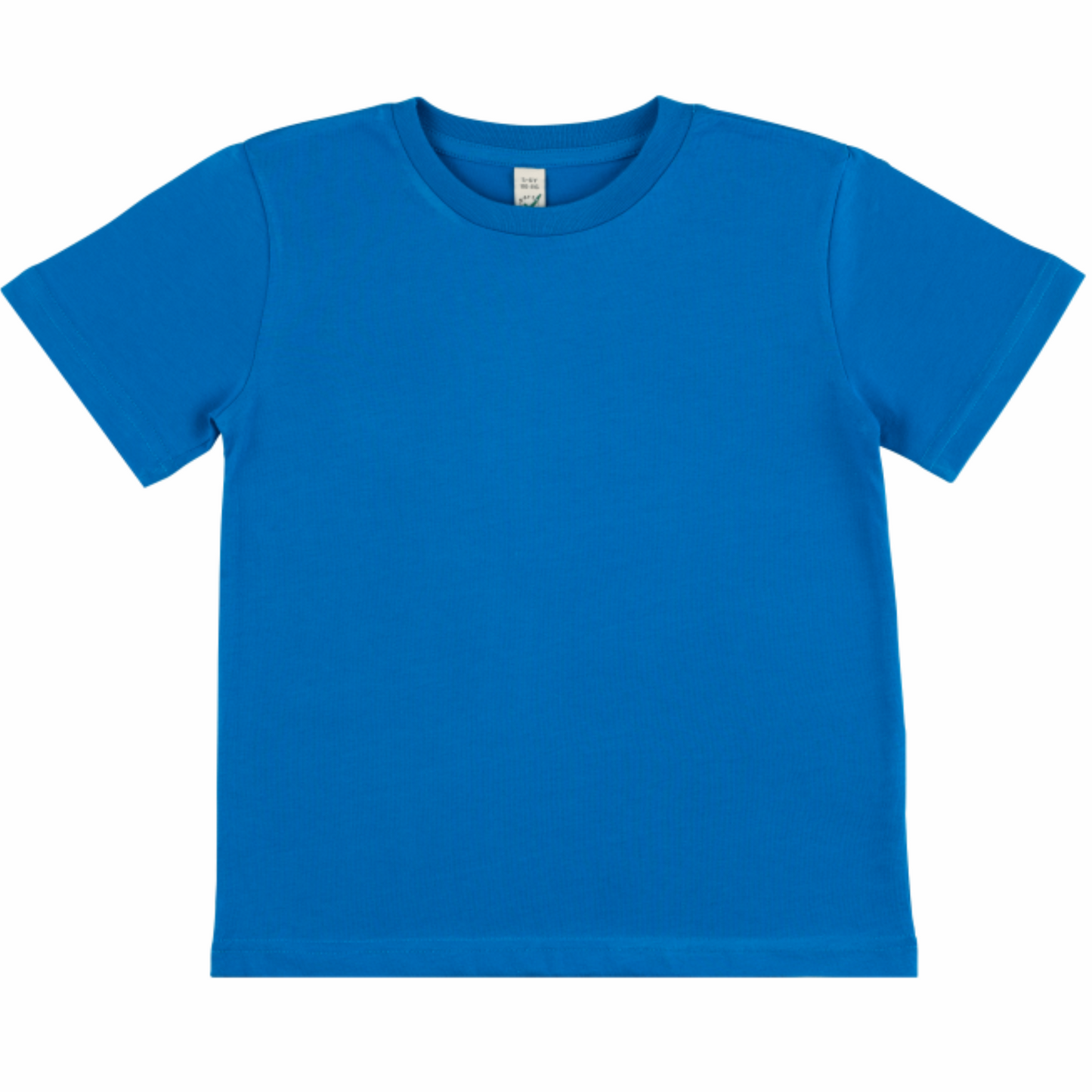 Earth Positive Children's T-shirt - Bright Blue - 2XL