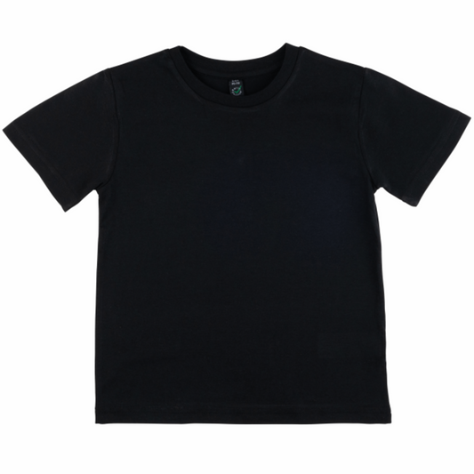 Earth Positive Children's T-shirt - Black - M