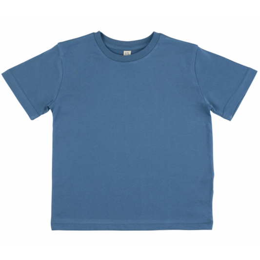 Earth Positive Children's T-shirt - Faded Denim - S