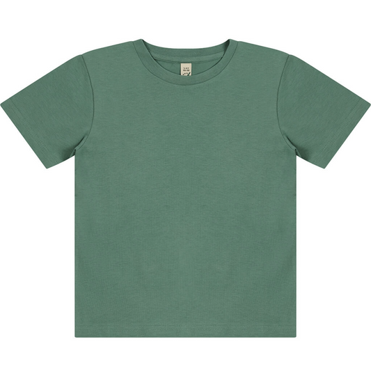 Earth Positive Children's T-shirt - Sage Green - L