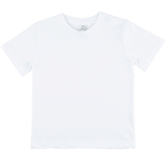 Earth Positive Children's T-shirt - White - 2XL