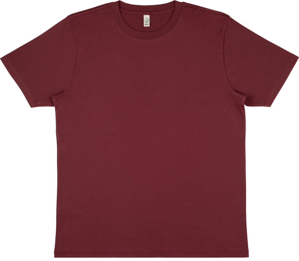 Earth Positive Jersey T-shirt - Burgundy - XS