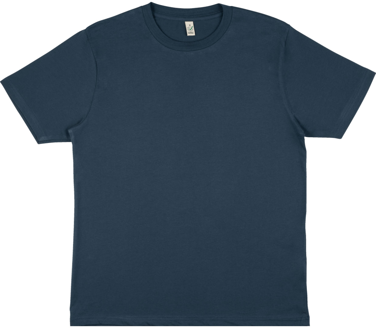 Earth Positive Jersey T-shirt - Denim Blue - 2XL