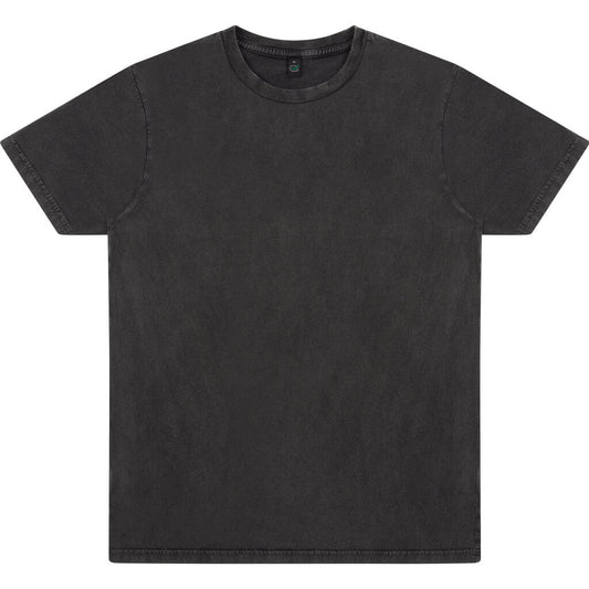 Earth Positive Jersey T-shirt - Stone Washed Black - XS