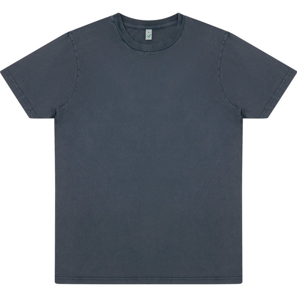 Earth Positive Jersey T-shirt - Stone Washed Denim - XS