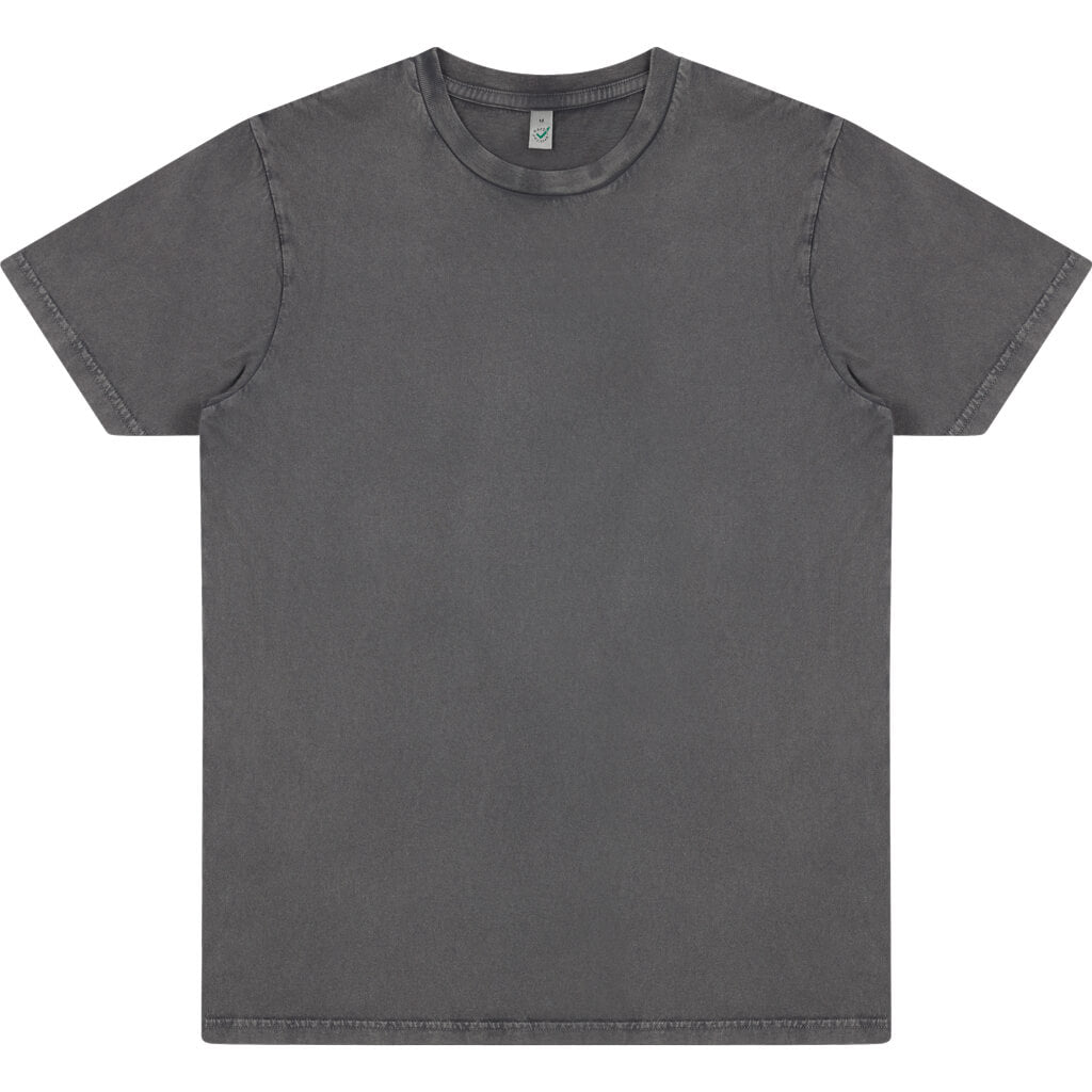 Earth Positive Jersey T-shirt - Stone Washed Grey - XS