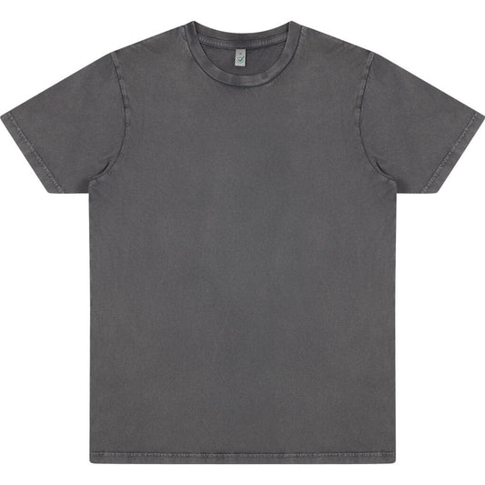 Earth Positive Jersey T-shirt - Stone Washed Grey - XS