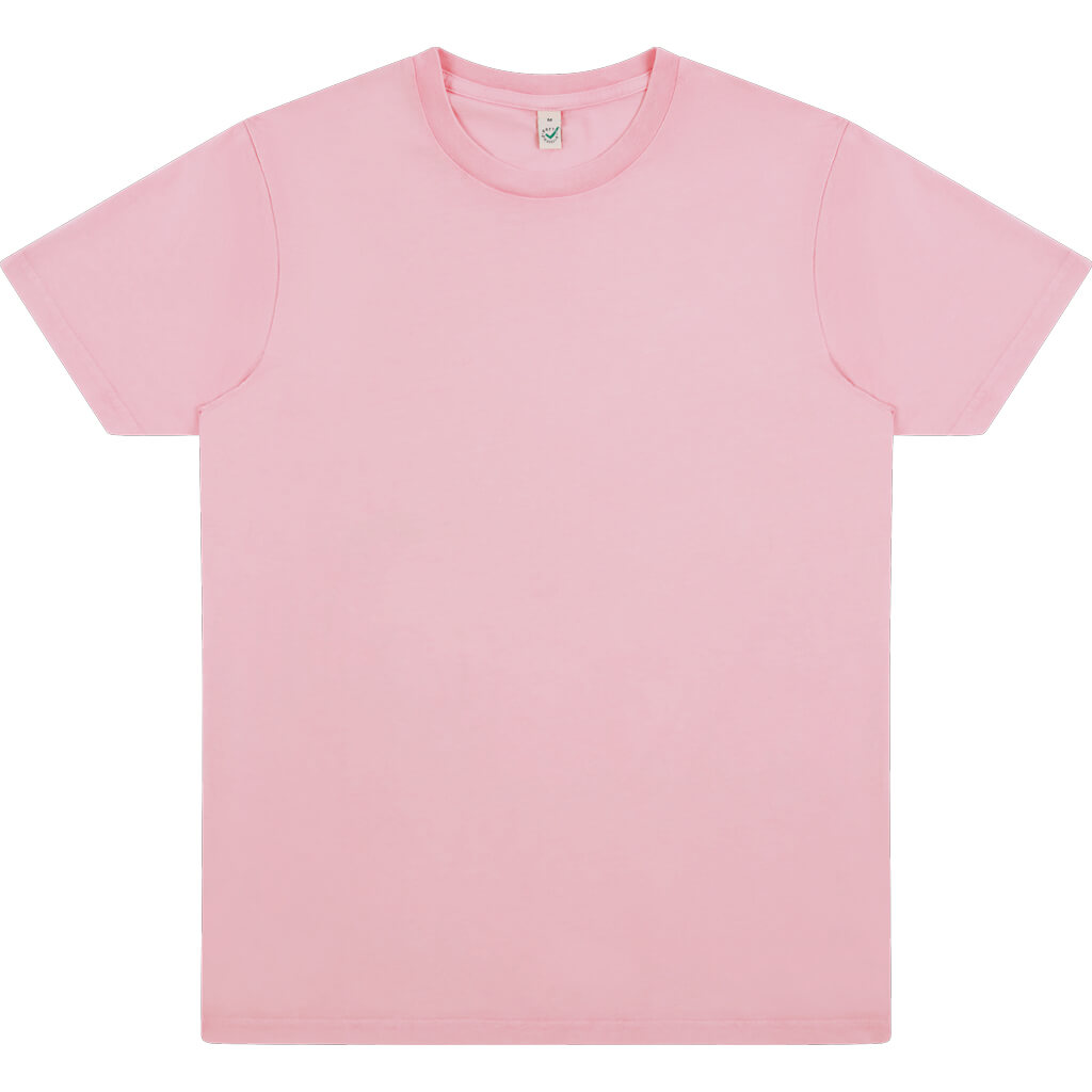 Earth Positive Jersey T-shirt - Stone Washed Pink - XS