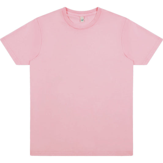 Earth Positive Jersey T-shirt - Stone Washed Pink - XS