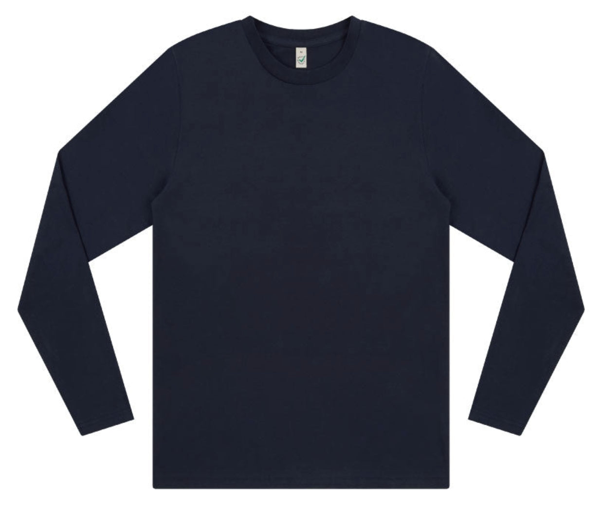 Earth Positive Long Sleeve T-shirt - French Navy - XS