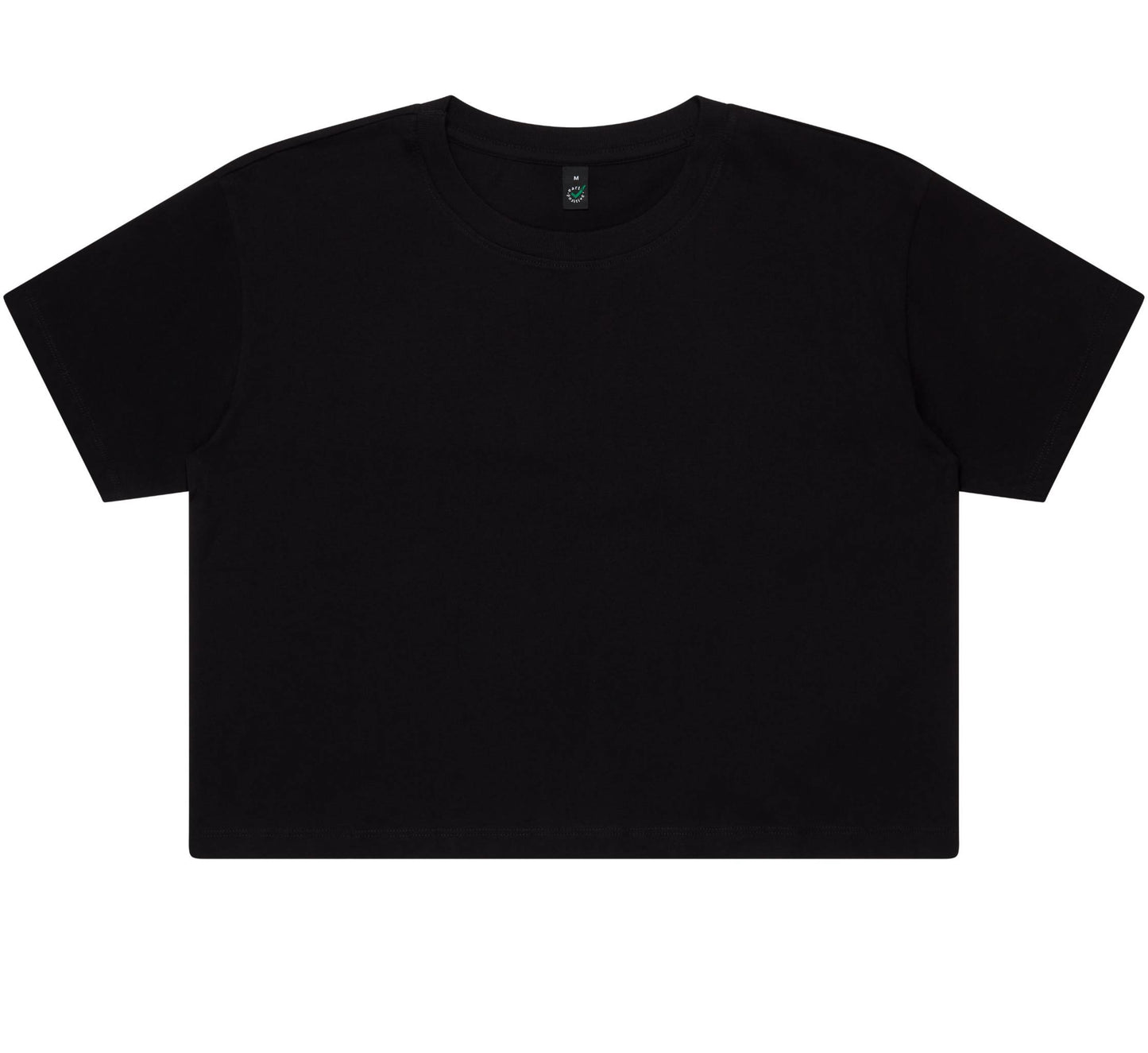 Earth Positive Women's Premium Boxy T-shirt - Black - S