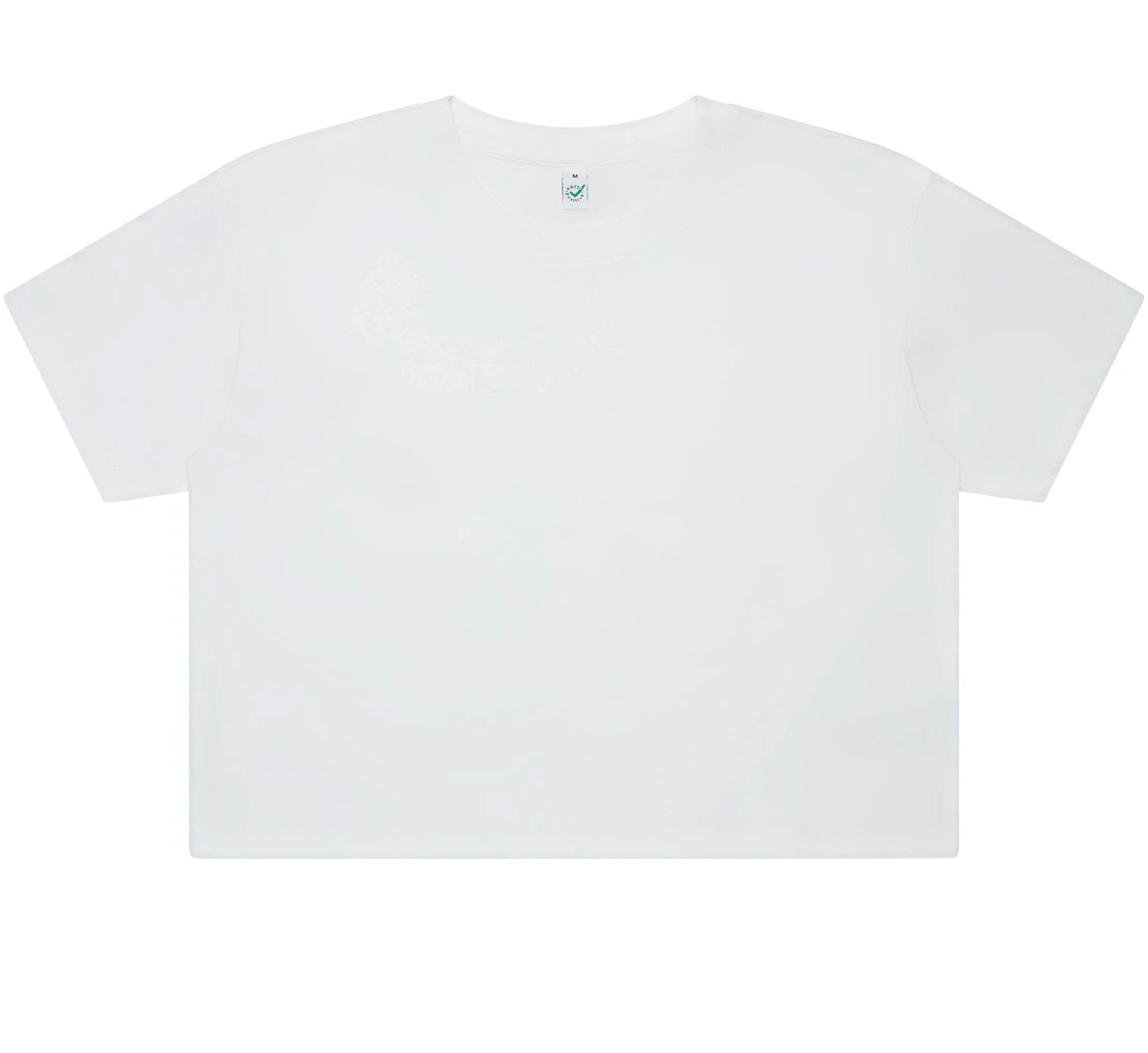 Earth Positive Women's Premium Boxy T-shirt - White - L