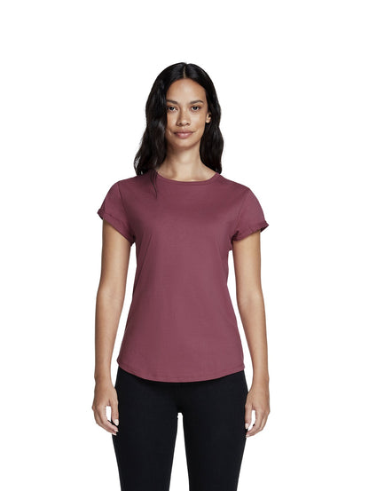 Earth Positive Women's Rolled Sleeve T-shirt