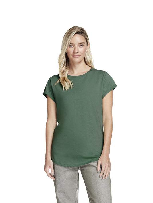 Earth Positive Women's Rolled Sleeve T-shirt