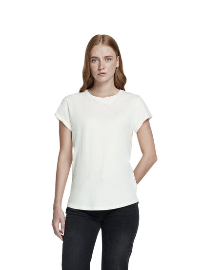 Earth Positive Women's Rolled Sleeve T-shirt