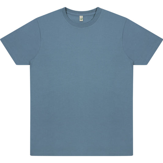 Earth Positive Premium Jersey T-shirt - Blue Dusk - XS