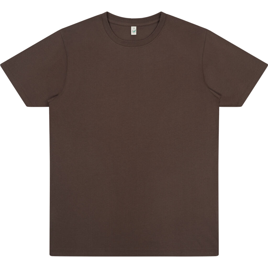 Earth Positive Premium Jersey T-shirt - Brown - XS