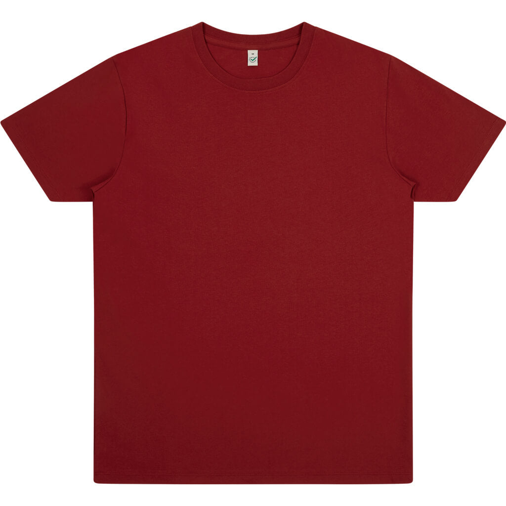 Earth Positive Premium Jersey T-shirt - Cherry Red - XS