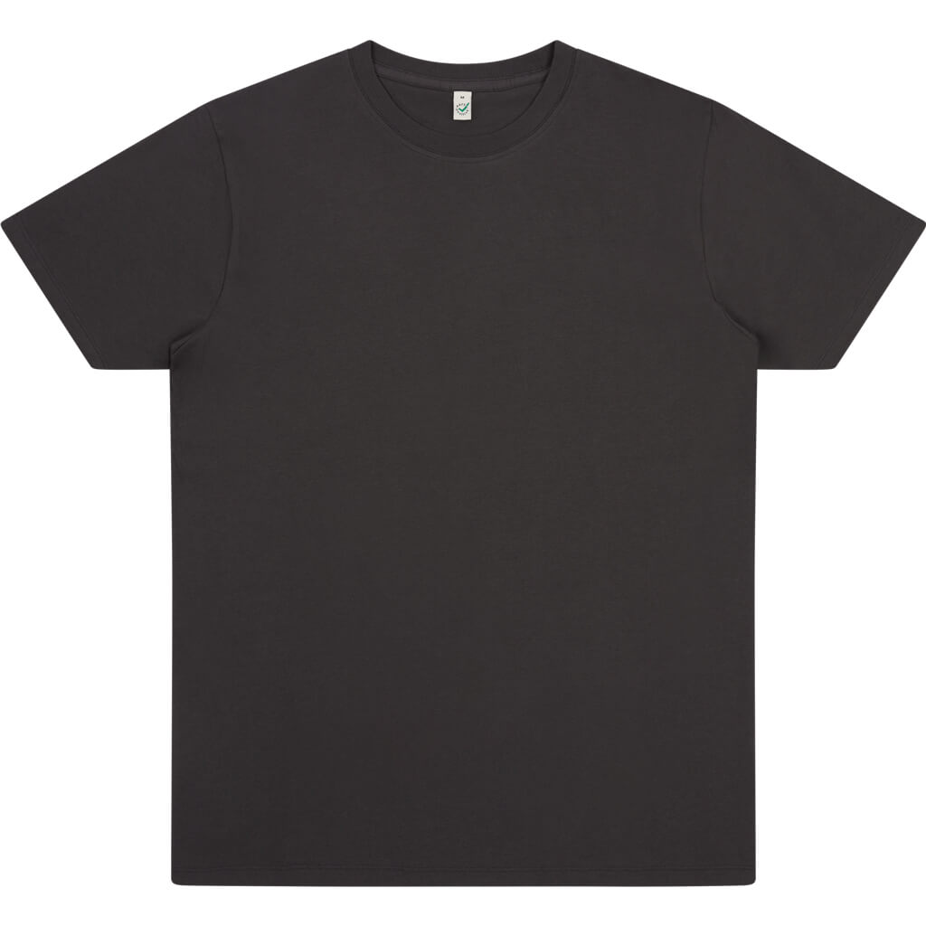 Earth Positive Premium Jersey T-shirt - Faded Black - M