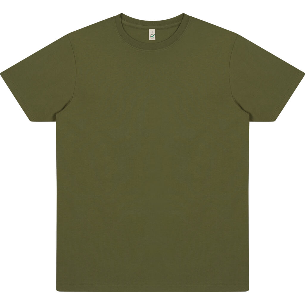 Earth Positive Premium Jersey T-shirt - Forest Green - 3XL