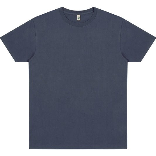 Earth Positive Premium Jersey T-shirt - Faded Navy - XS