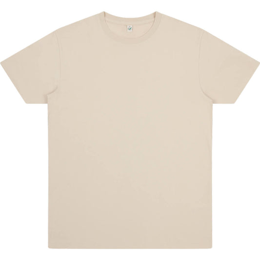 Earth Positive Premium Jersey T-shirt - Light Beige - XS