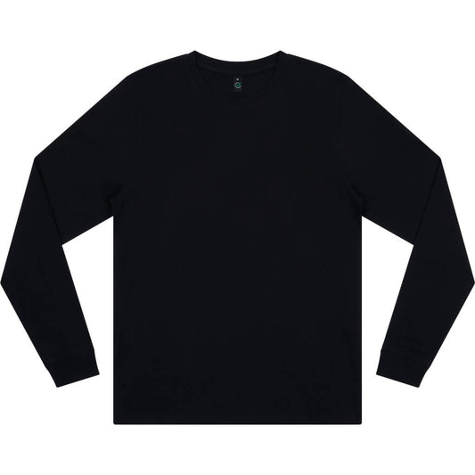 Earth Positive Premium Long Sleeve T-shirt - Black - XL