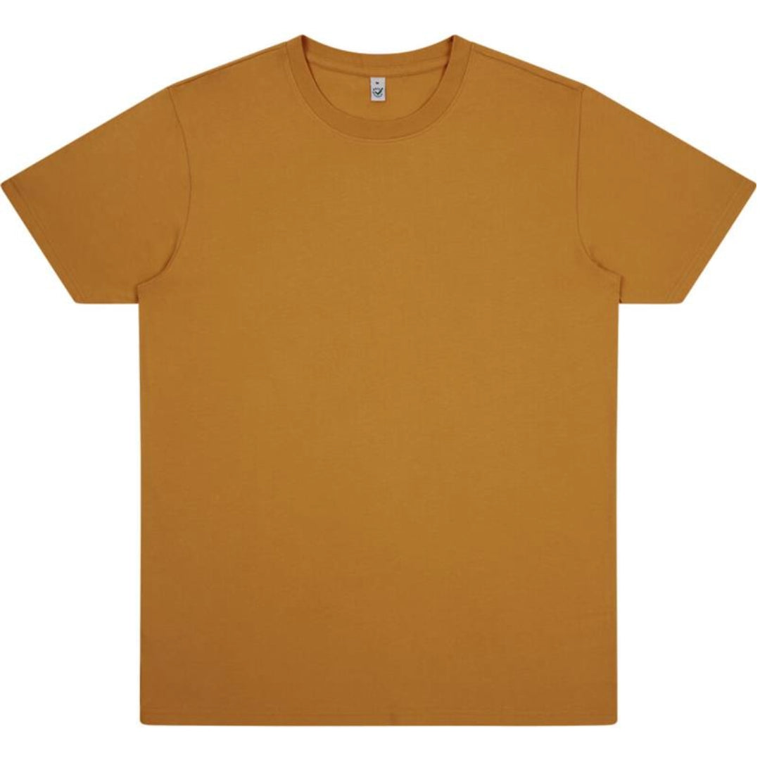 Earth Positive Oversized T-shirt - Mustard - XS