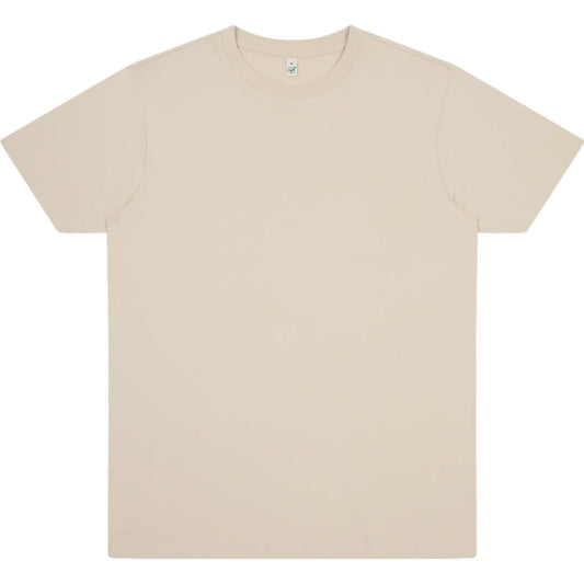 Earth Positive Oversized T-shirt - Light Beige - XS