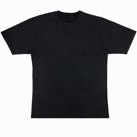 Earth Positive Oversized T-shirt - Stone Washed Black - 3XL