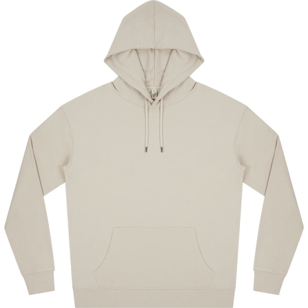 Earth Positive Pullover Hoodie - Bone - M