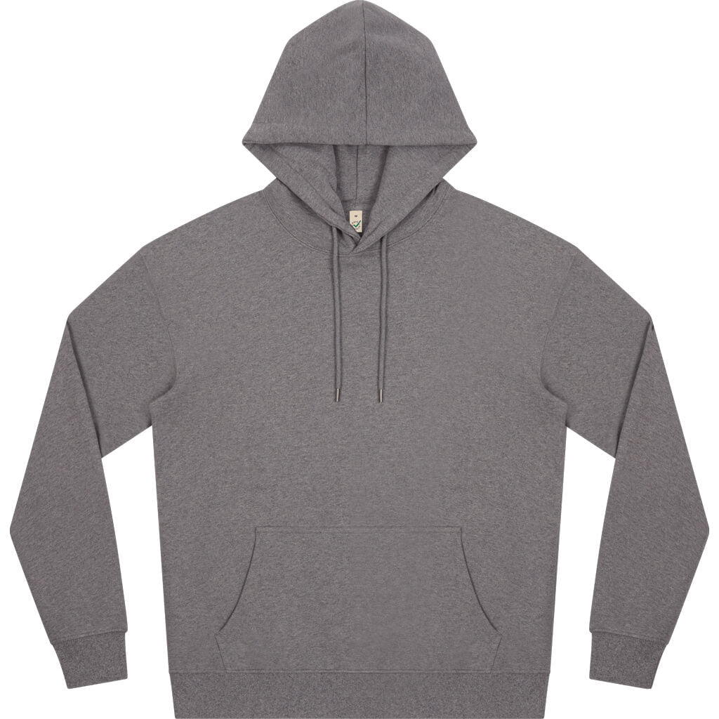 Earth Positive Pullover Hoodie - Dark Heather - L