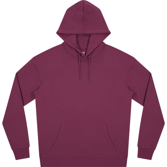 Earth Positive Pullover Hoodie - Faded Burgundy - S