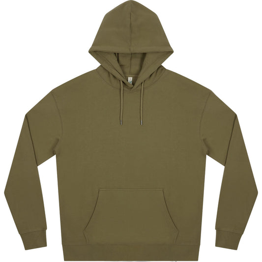 Earth Positive Pullover Hoodie - Faded Khaki - 2XL