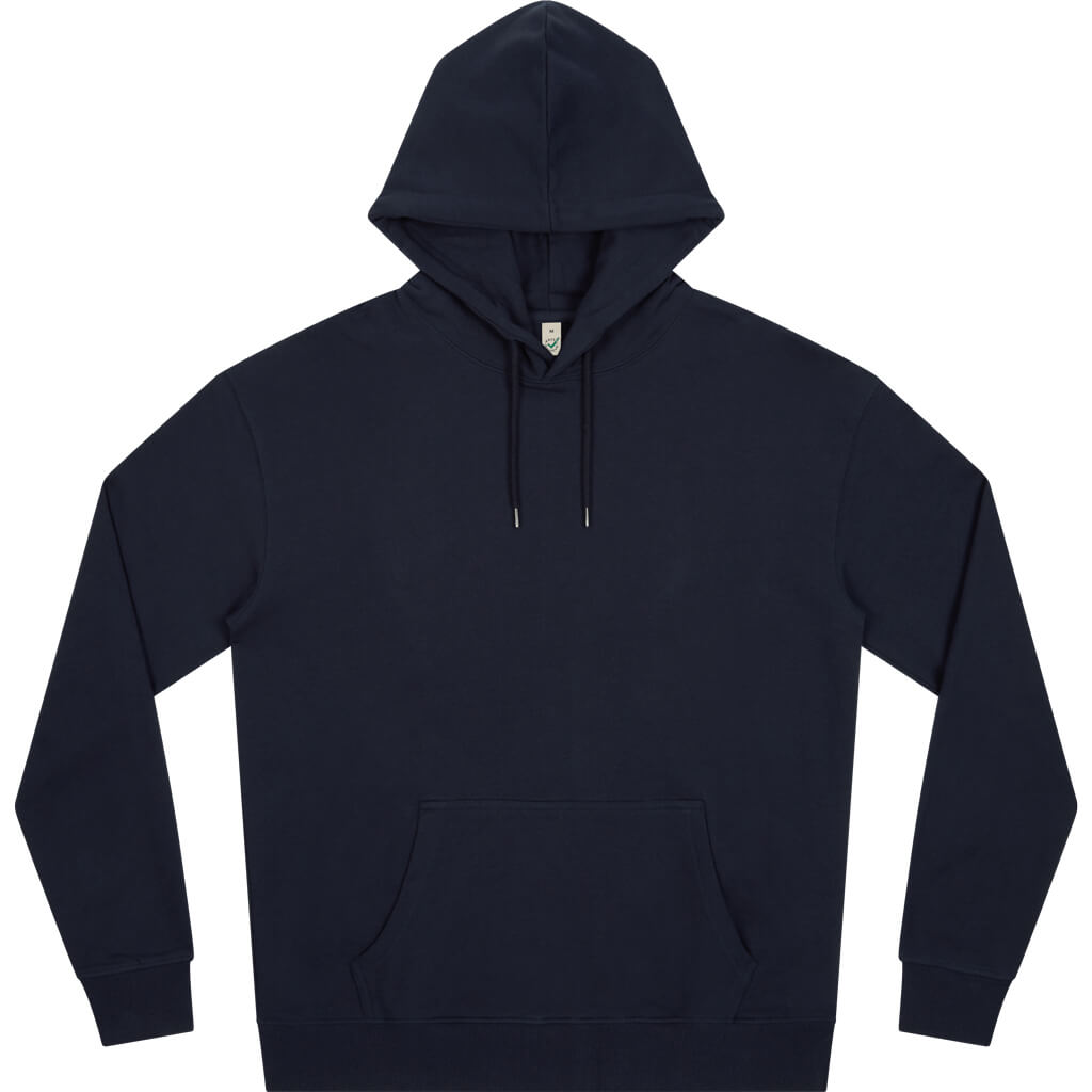 Earth Positive Pullover Hoodie - French Navy - XS