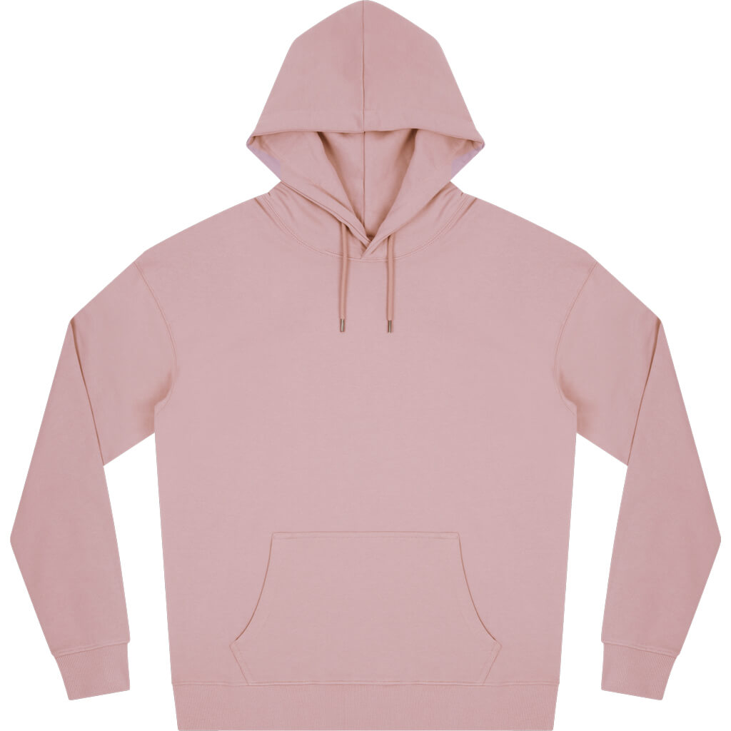 Earth Positive Pullover Hoodie - Miami Pink - XS