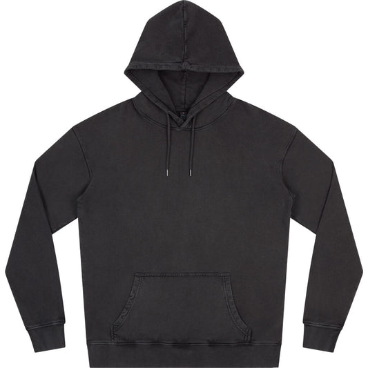 Earth Positive Pullover Hoodie - Stone Washed Black - 3XL