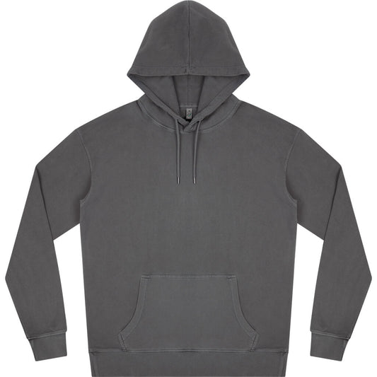 Earth Positive Pullover Hoodie - Stone Washed Grey - XS