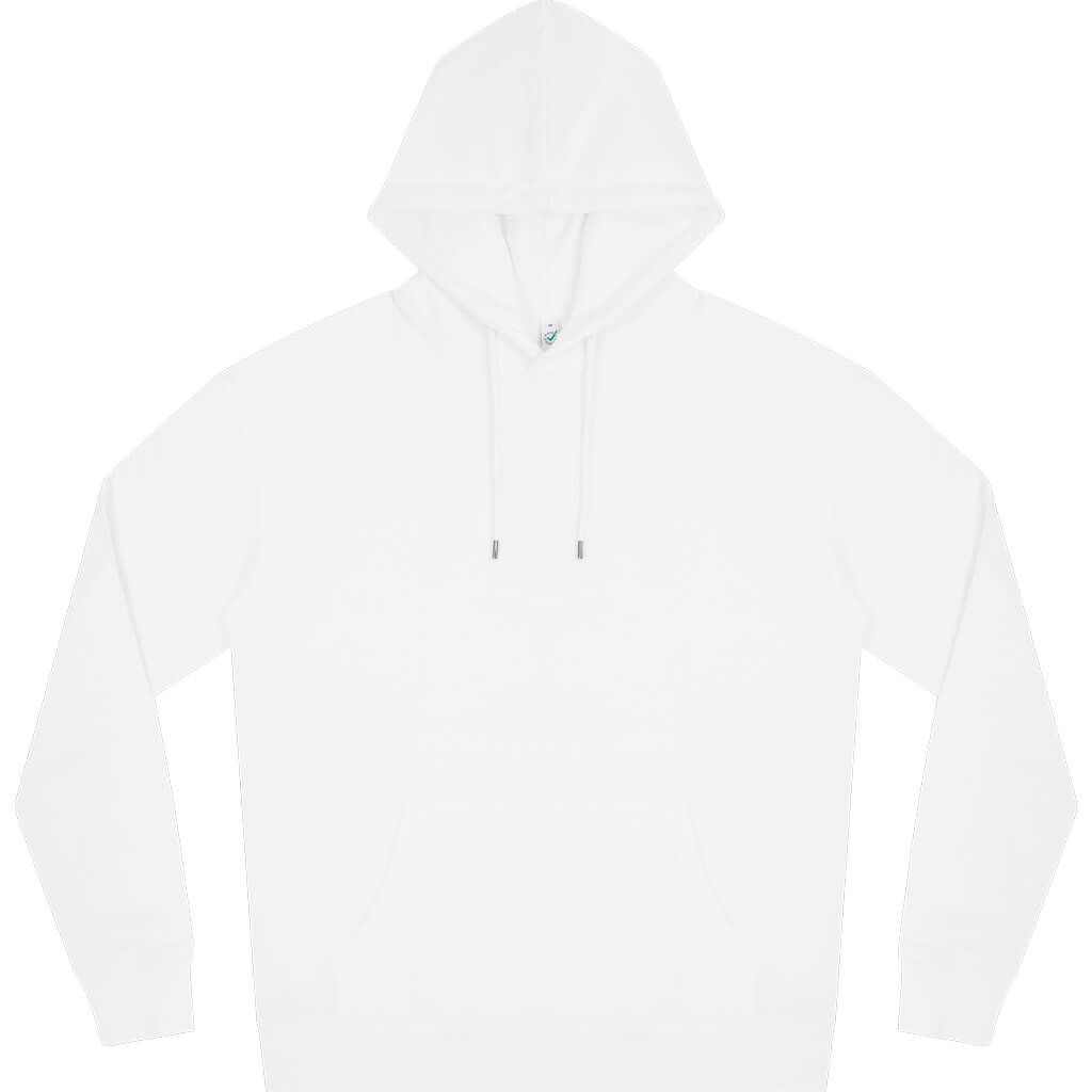 Earth Positive Pullover Hoodie - White - XS