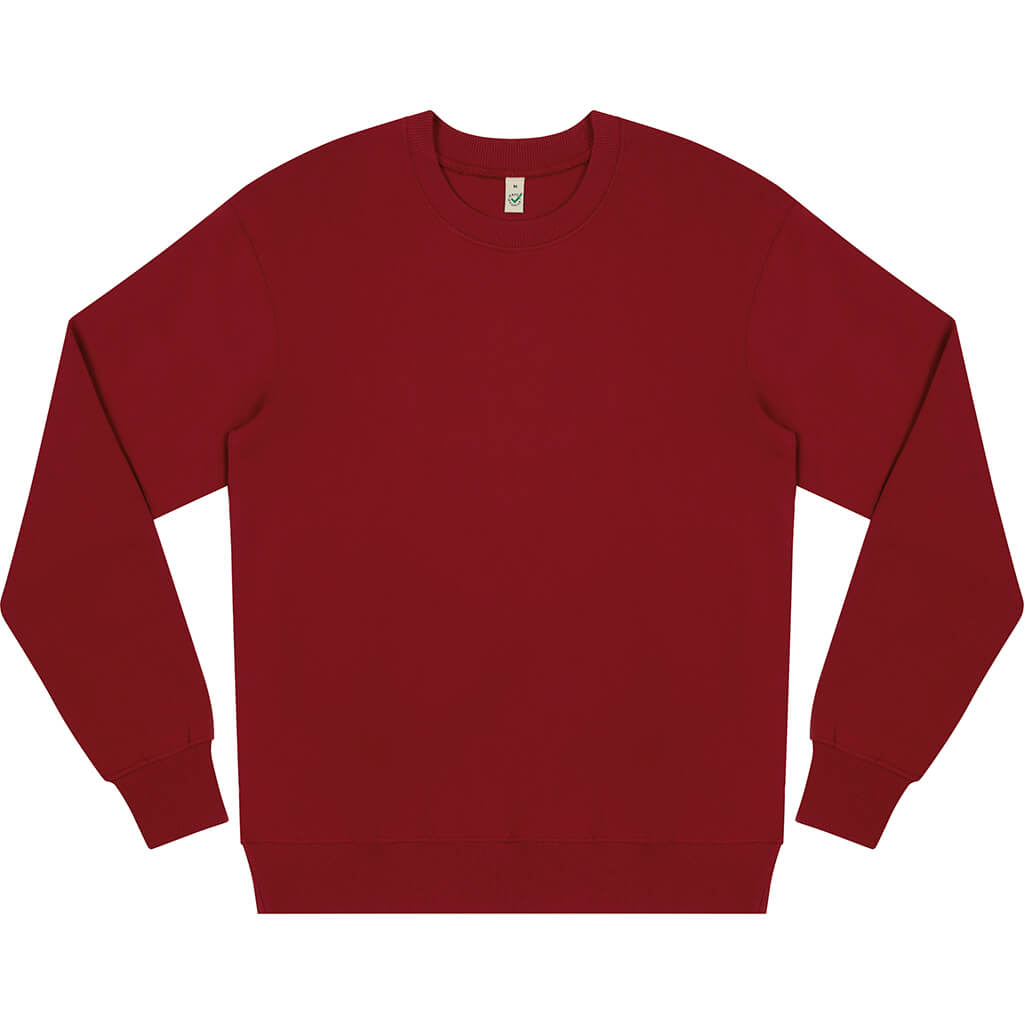 Earth Positive Sweatshirt - Cherry Red - S