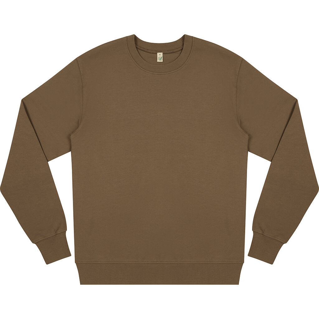 Earth Positive Sweatshirt - Faded Brown - S