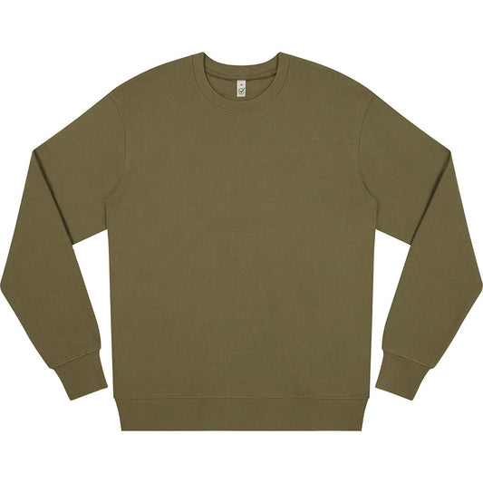 Earth Positive Sweatshirt - Faded Khaki - XL