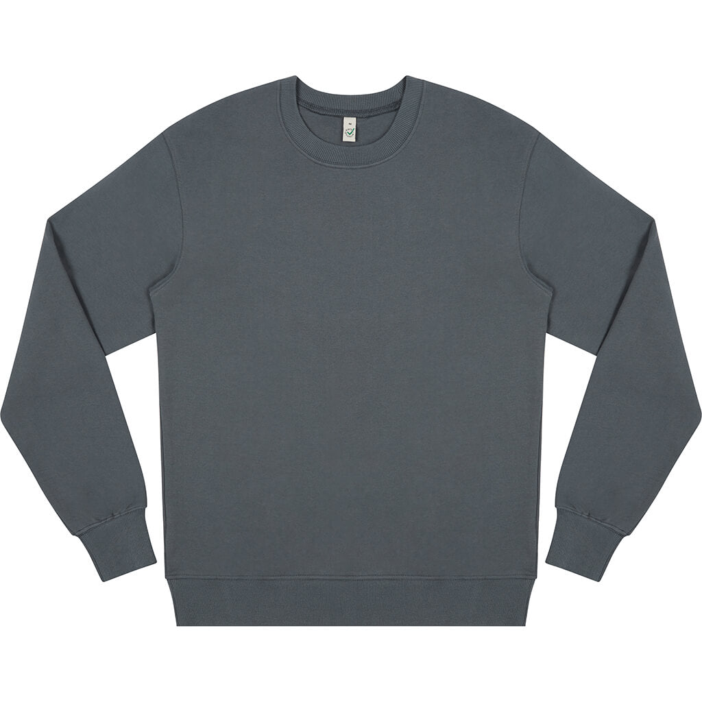 Earth Positive Sweatshirt - Light Charcoal - XS