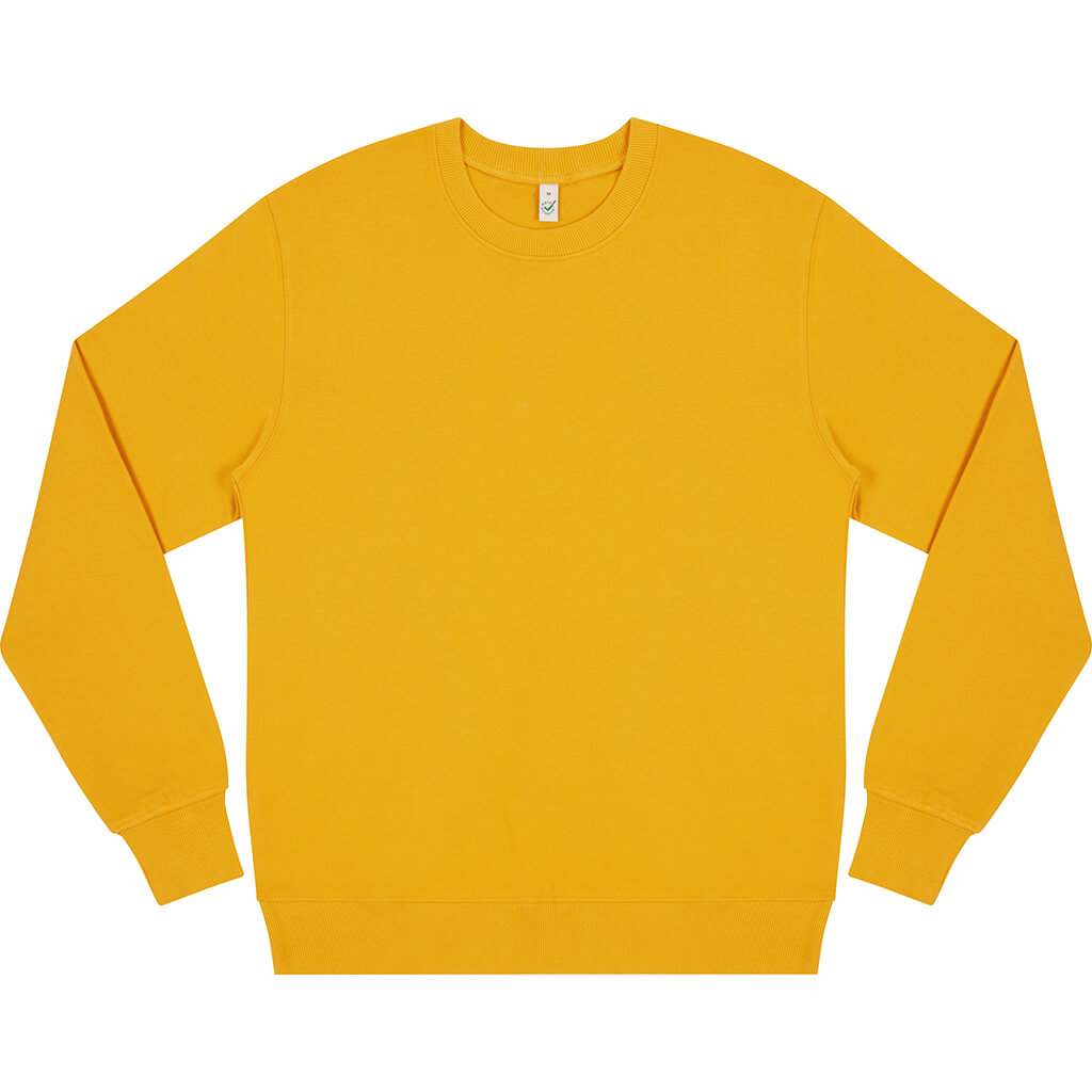 Earth Positive Sweatshirt - Burnt Yellow - 3XL