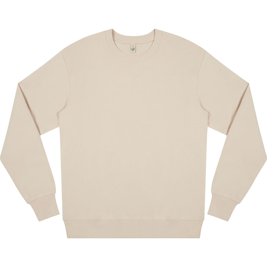 Earth Positive Sweatshirt - Light Beige - L