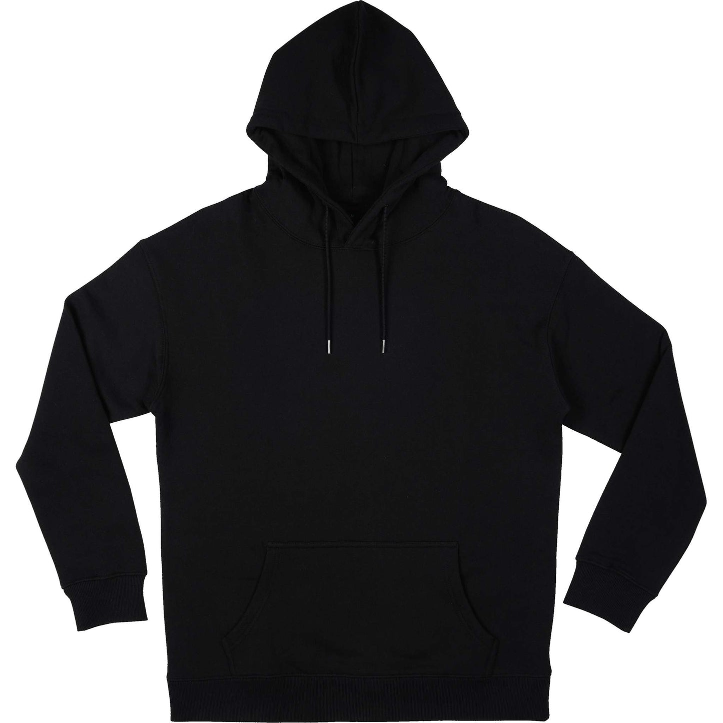 Earth Positive Heavy Pullover Hoodie - Black - XS